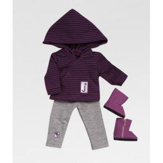 Adora Dolls 18'' Doll Clothes   Girl Scout Jr. Hooded Shirt / Leggings Set