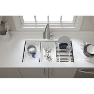 Kohler Prolific 33 x 17.75 Undermount Single Bowl Kitchen Sink with