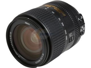 Nikon 2216 SLR Lenses AF S DX NIKKOR 18 300mm f/3.5 6.3G ED VR Lens Black