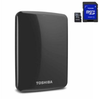 Toshiba 1TB Canvio Connect II Portable External Hard Drive, Black