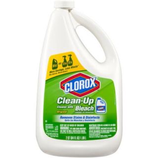 Clorox Clean Up Cleaner with Bleach Refill Bottle, 64 Fluid Ounces