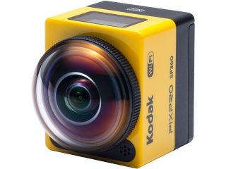 Kodak PIXPRO SP360 SP360 YL3 Yellow 16.38 MP 1" Action Camera   Explorer Pack