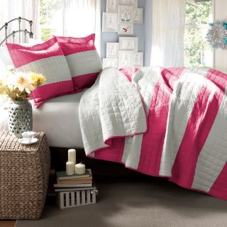 Berlin Stripe 2 Piece Quilt Set   Bedding and Bedding Sets