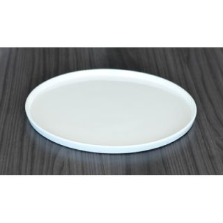 White Tie Porcelain Round Serving Tray