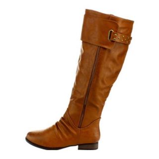 Womens L & C Juno 8 Pleated Boot Camel   Shopping   Great