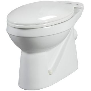 Bathroom Anywhere Elongated Rear Discharge Toilet Bowl Only