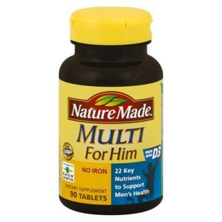 Nature Made Multivitamin for Him Tablets