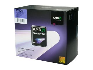 AMD Phenom X4 9150e Agena Quad Core 1.8 GHz Socket AM2+ 65W HD9150ODGHBOX Processor