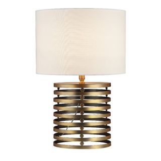 Janet 24 H Table Lamp with Drum Shade by Pangea Home