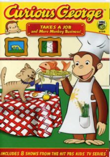 Curious George: Takes A Job And More Monkey Business (DVD)  