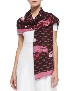 MARC by Marc Jacobs Intergalactic Logo Scarf