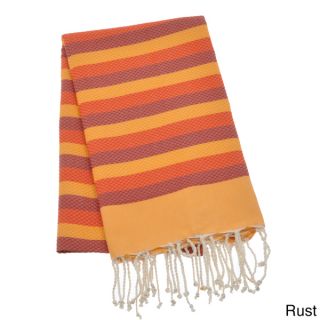 Authentic Fouta Natural Cotton Tri Color Beach Towel (Tunisia