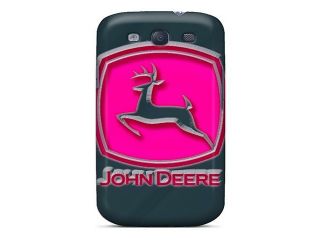 Case Cover Protector Specially Made For Galaxy S3 John Deere Pink