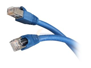 Kaybles 75ft CAT6A 75S 75 ft. Cat 6A Blue Color Shielded Stranded STP Network Cable Blue Color 75 feet   OEM