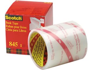 Scotch 845 4 Book Repair Tape, 4" x 15 yards, 3" Core