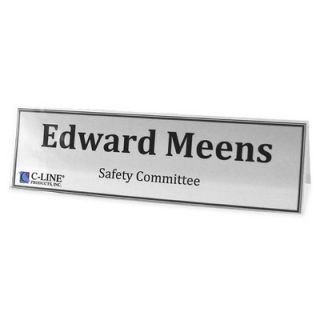 Name Tents with Holder by C LINE PRODUCTS, INC