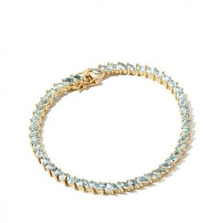 Technibond® Marquise Gemstone Line Bracelet   7742102
