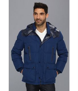 Cole Haan Matte and Shiny Down Jacket w/ Hood