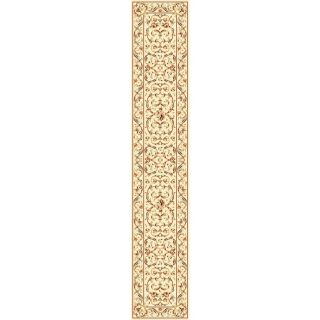 Safavieh Lyndhurst Ivory Rectangular Indoor Machine Made Runner (Common: 2 x 12; Actual: 27 in W x 144 in L x 0.33 ft Dia)