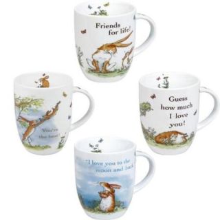 Konitz Guess How Much I Love You Collection Assorted Mugs (Set of 4)