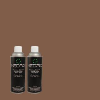 Hedrix 11 oz. Match of 750B 6 Tree Bark Gloss Custom Spray Paint (2 Pack) G02 750B 6