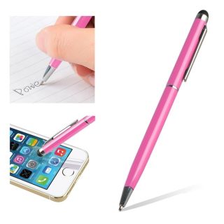 INSTEN Pink 2 in 1 Capacitive Touch Screen Stylus for Apple iPhone 4S