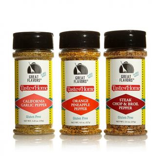 Taste of Home Great Flavors Grill and Broil Pepper Blends 3 Pack   7827844