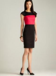 French Connection Cap Sleeve Colorblock Dress   Shopping