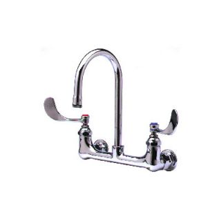 Brass Double Handle Wall Mounted Surgical Centerset Bridge Faucet