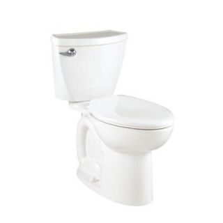 American Standard Cadet 3 Powerwash Compact Right Height 2 piece 1.6 GPF Elongated Toilet in White 270FA001.020
