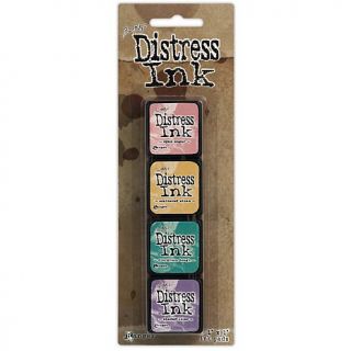 Distress 4 pack Mini Ink Kits   7701940