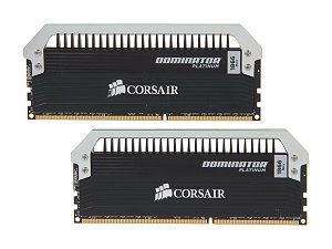 CORSAIR Dominator Platinum 16GB (2 x 8GB) 240 Pin DDR3 SDRAM DDR3 1866 (PC3 14900) Desktop Memory Model CMD16GX3M2A1866C9