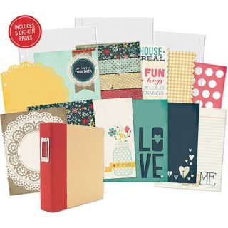 Sn@p! Double Sided Journal Pages, 6" x 8" 12pk, Homespun