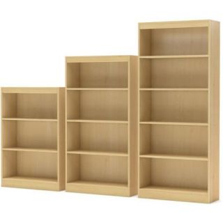 South Shore Smart Basics 4 Shelf Bookcase, Multiple Finishes