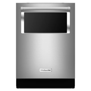 KitchenAid 44 Decibel Built in Dishwasher (Stainless Steel) (Common: 24 in; Actual: 23.875 in) ENERGY STAR