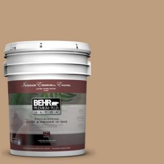 BEHR Premium Plus Ultra 5 gal. #N270 4 Oxford Street Eggshell Enamel Interior Paint 275405