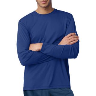 Hanes Men's Long Sleeve CoolDri Performance Tee (50+ UPF Rating)