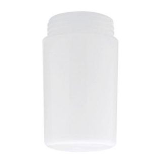 Westinghouse 6 1/4 in. White Glass Threaded Neck Shade with 3 1/4 in. Thread and 3 1/2 in. Width 8145100