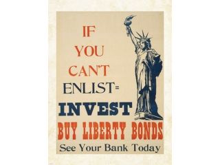 If you Can't Enlist, Invest Poster Print (18 x 24)