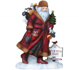 Limited Edition Door County Santa Figurine by Pipka —