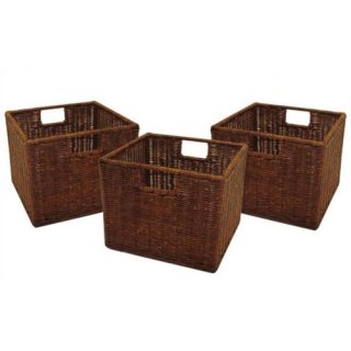 Winsome Leo Storage Shelf and Baskets