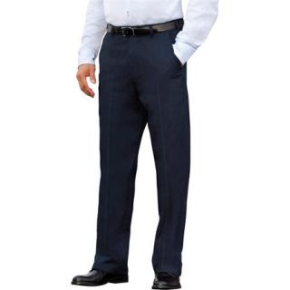 George Men's Flat Front Wrinkle Resistant Pants