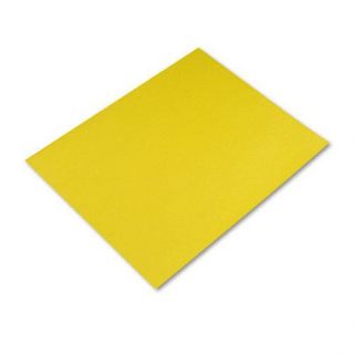 Pacon Lemon Yellow Peacock Four Ply Railroad Board (Case of 25
