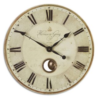 Uttermost Harrison Grey 23 inch Wall Clock   15813163  