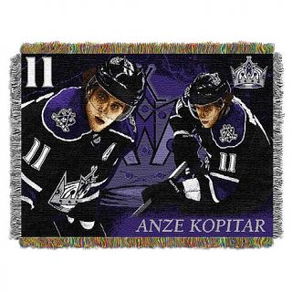 Official NHL 48" x 60" Tapestry Throw by Northwest   Anze Kopitar   7849948