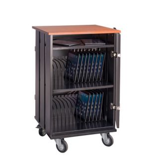 Tablet Charging and Storage Cart by Oklahoma Sound
