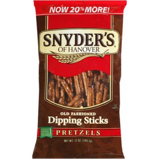 Snyder's of Hanover Old Fashioned Dipping Sticks Pretzels, 12 oz