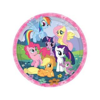 My Little Pony Plates, 9&#34; (8 Pack)   Party Supplies