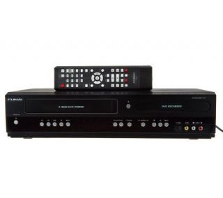 Funai DVD Recorder & 4 Head Hi Fi VCR w/ Line in Recording   E224332 —