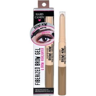 Hard Candy Brows Now! Fiberized Brow Gel & Brow Highlighter, 0.182 oz